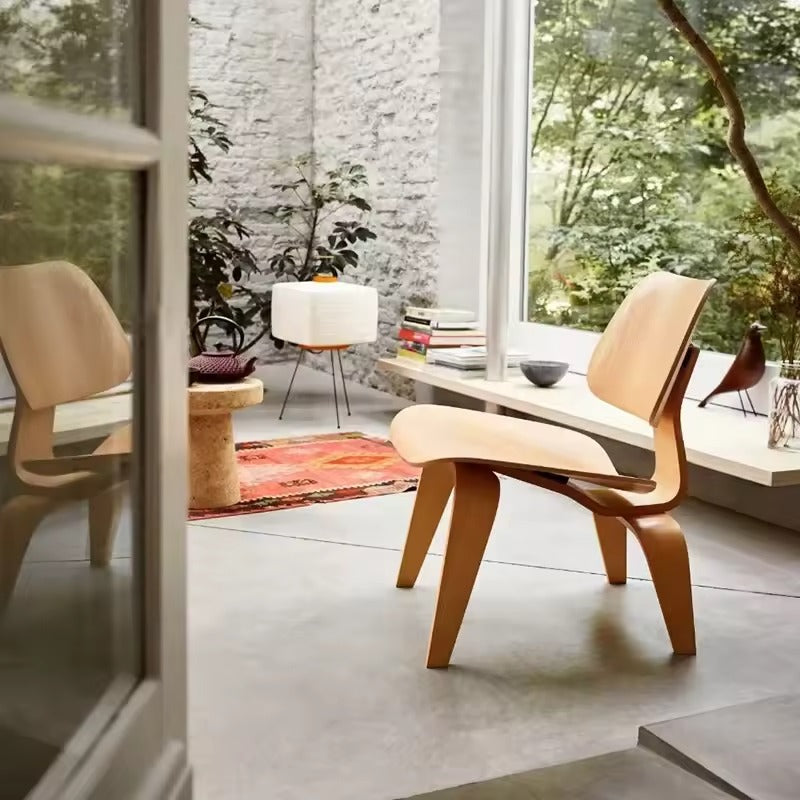 Mid-Century Plywood Lounge Chairs - Elegant Bentwood Design