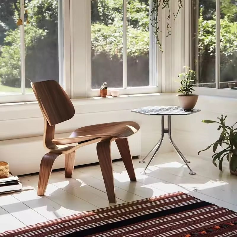 Mid-Century Plywood Lounge Chairs - Elegant Bentwood Design